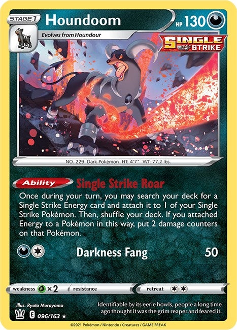 Houndoom (096/163) (SWSH05)