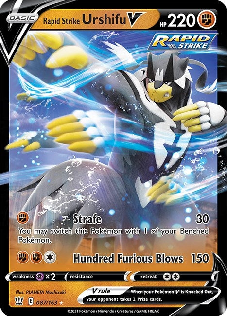 Rapid Strike Urshifu V (087/163) (SWSH05)