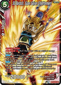 SS Bardock, Super Saiyan Enlightenment (BT13-010) (Supreme Rivalry) (DBS-B13)