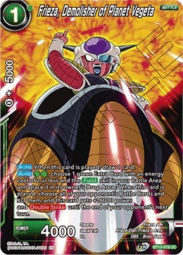 Frieza, Demolisher of Planet Vegeta (BT13-078) (Supreme Rivalry) (DBS-B13)