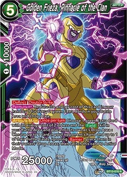 Golden Frieza, Pinnacle of the Clan (BT13-076) (Supreme Rivalry) (DBS-B13)