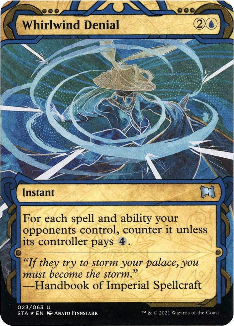 Whirlwind Denial (Foil Etched) (23) (STA)