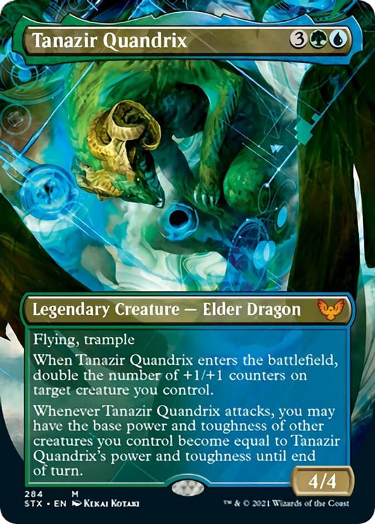 Tanazir Quandrix (Borderless) (284) (STX)