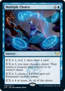 Multiple Choice (48) (STX)