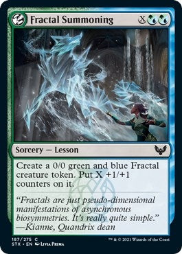 Fractal Summoning (187) (STX)