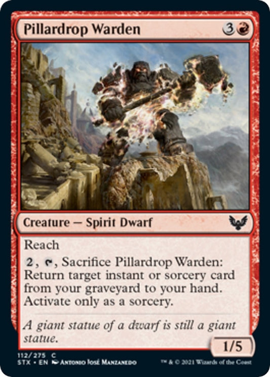 Pillardrop Warden (112) (STX)