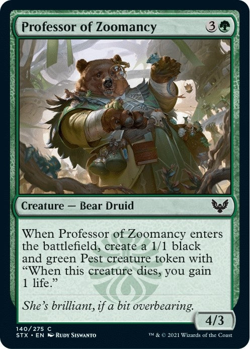 Professor of Zoomancy (140) (STX)
