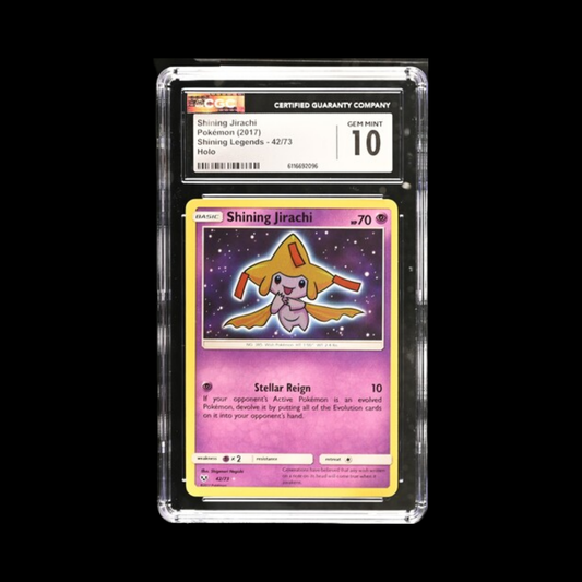 Pokemon Slab Shining Jirachi 42 CGC 10 Gem 2017