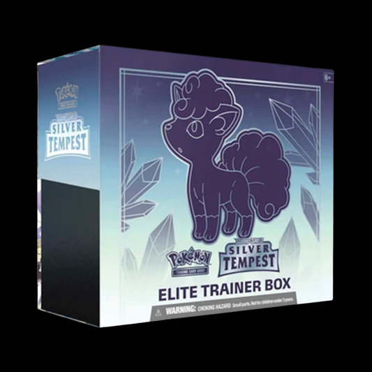 Pokemon Sword & Shield Silver Tempest Elite Trainer Box