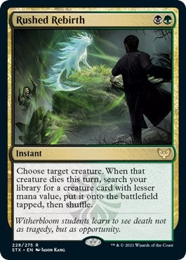 Rushed Rebirth (228) (STX)