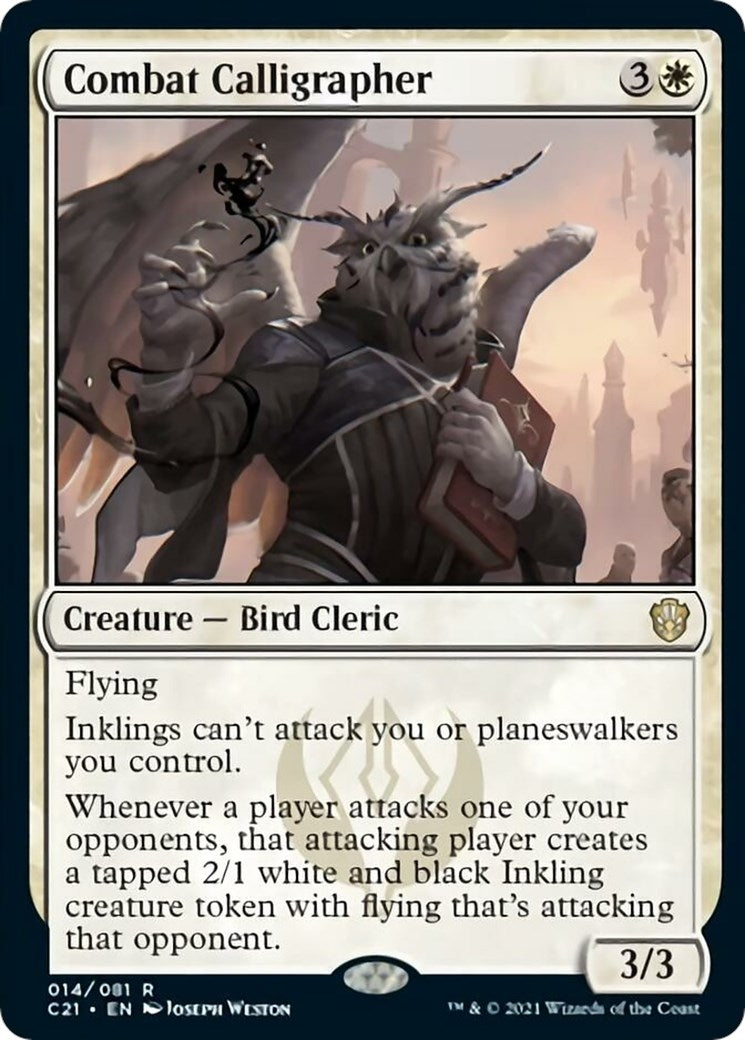 Combat Calligrapher (14) (C21)