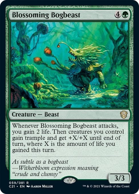Blossoming Bogbeast (59) (C21)