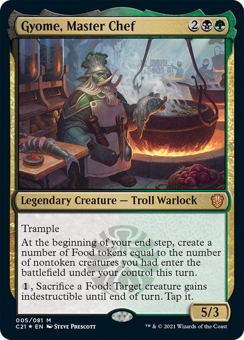 Gyome, Master Chef (5) (C21)
