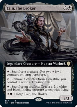 Fain, the Broker (Extended Art) (367) (C21)