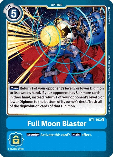 Full Moon Blaster (BT4-103 R) (BT04)