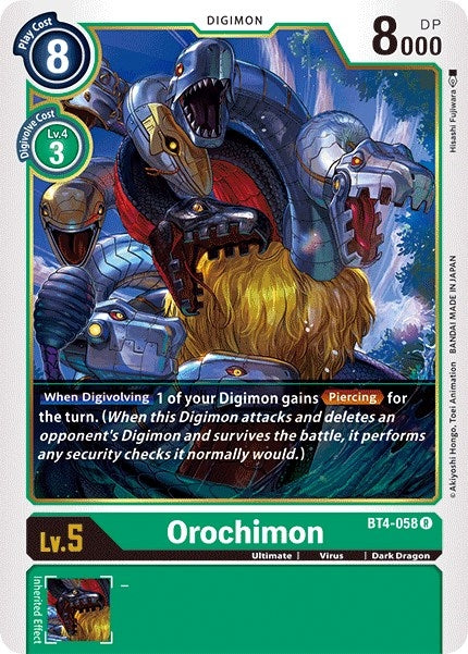 Orochimon (BT4-058 R) (BT04)