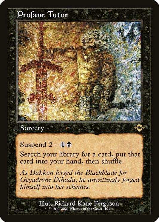 Profane Tutor (Retro Frame) (401) (MH2)