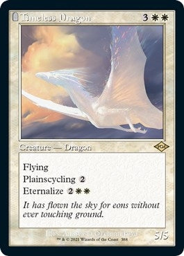 Timeless Dragon (Retro Frame) (Foil Etched) (388) (MH2)