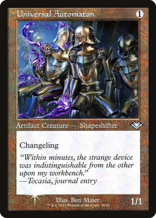 Universal Automaton (Retro Frame) (Foil Etched) (38) (MH1)