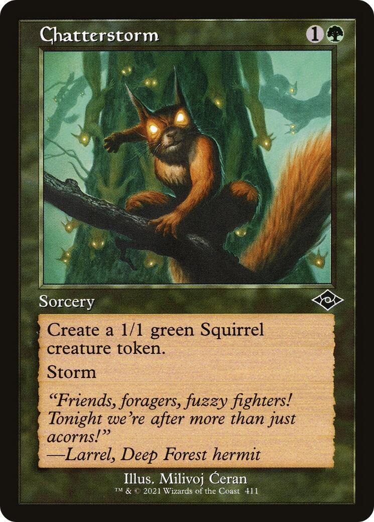 Chatterstorm (Retro Frame) (411) (MH2)