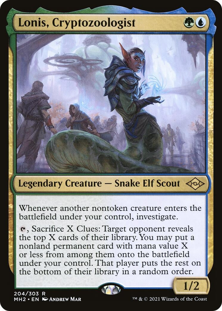 Lonis, Cryptozoologist (204) (MH2)