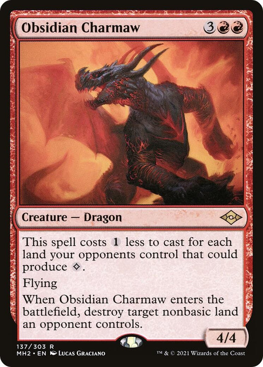 Obsidian Charmaw (137) (MH2)