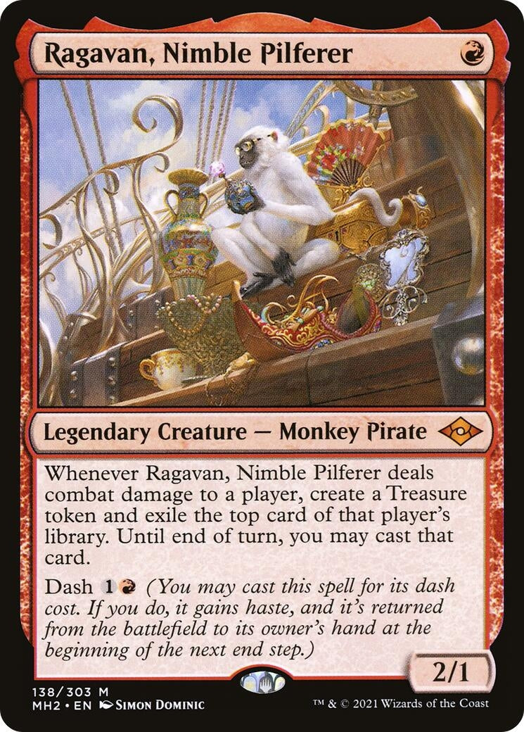 Ragavan, Nimble Pilferer (138) (MH2)