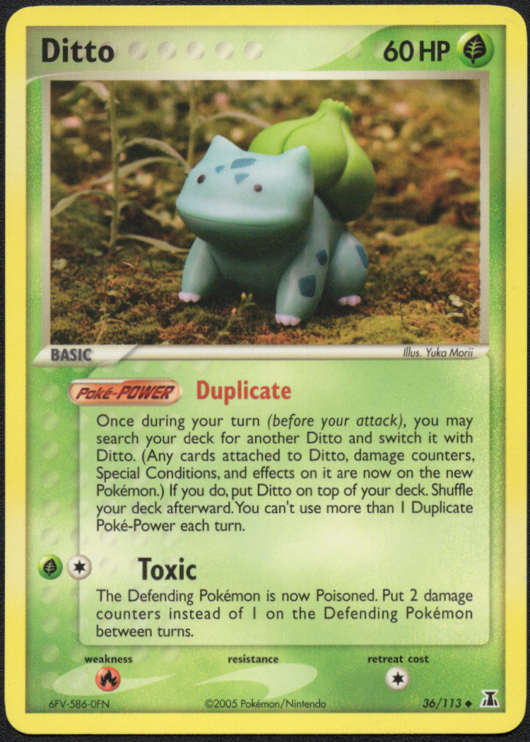 Ditto (Bulbasaur) (36/113) (DS)