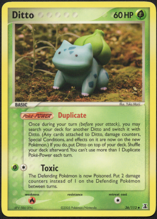 Ditto (Bulbasaur) (36/113) (DS)