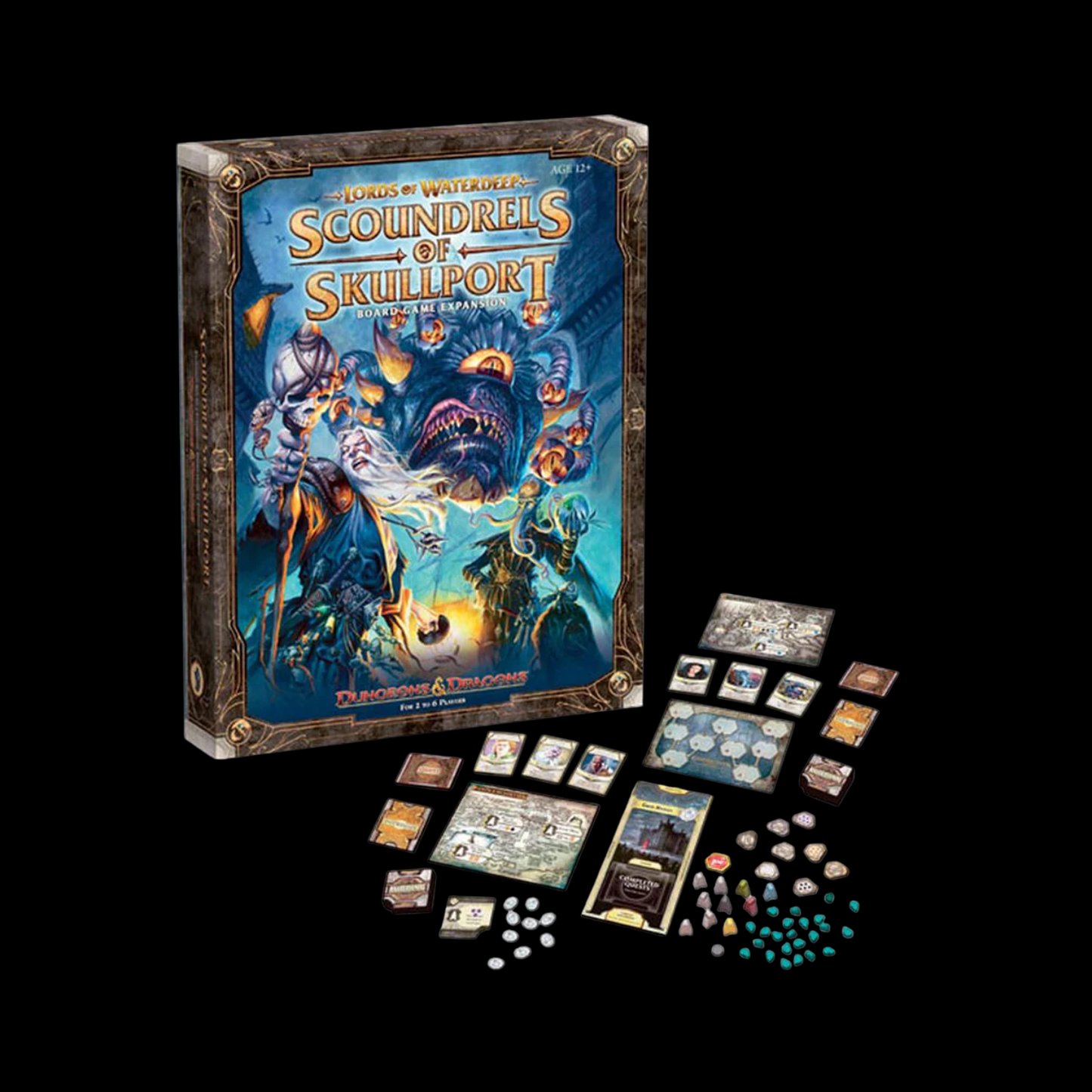 Dungeons & Dragons D&D Lords Of Waterdeep Scoundrels Of Skullport Board Game Expansion