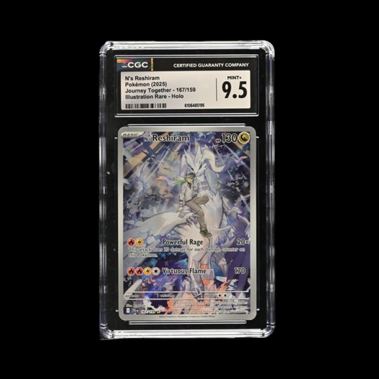 Pokemon Slab Reshiram 167 CGC 9.5 Mint+
