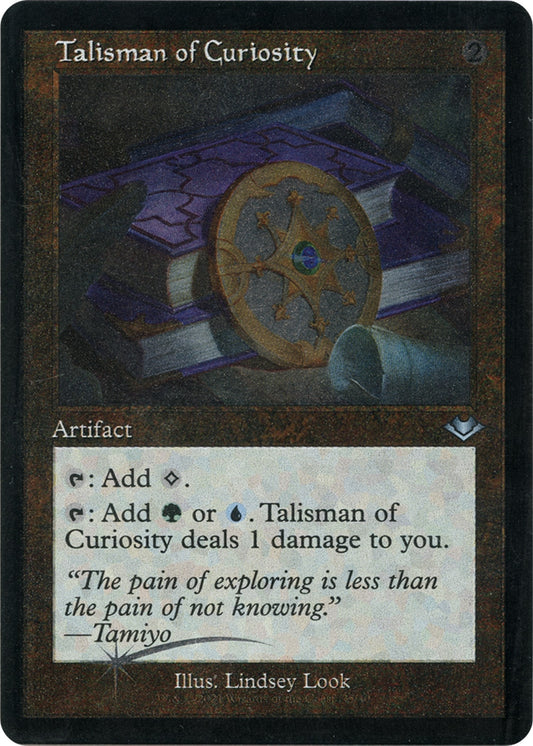Talisman of Curiosity (Retro Frame) (Foil Etched) (35) (MH1)