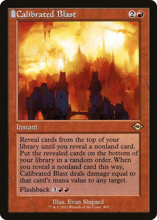 Calibrated Blast (Retro Frame) (405) (MH2)