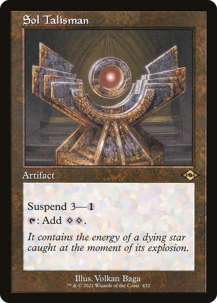 Sol Talisman (Retro Frame) (432) (MH2)