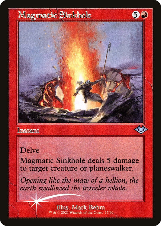 Magmatic Sinkhole (Retro Frame) (17) (MH1)