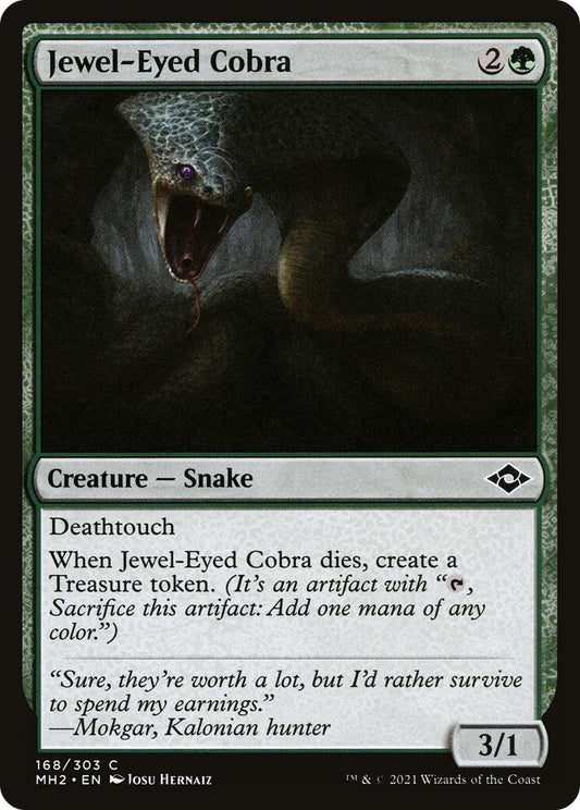 Jewel-Eyed Cobra (168) (MH2)