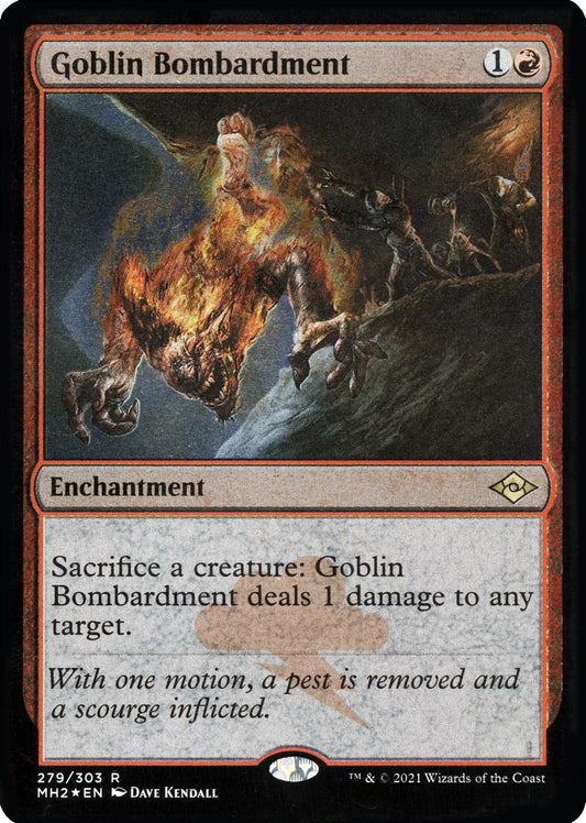 Goblin Bombardment (Foil Etched) (279) (MH2)