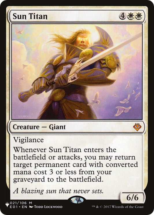 Sun Titan (E01) (021/106) (LIST)