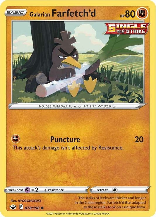 Galarian Farfetch'd (078/198) (SWSH06)