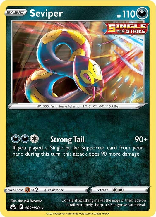 Seviper (102/198) (SWSH06)