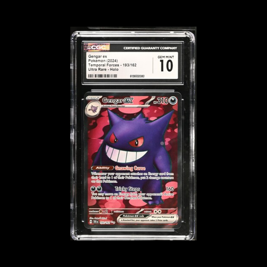 Pokemon Slab Gengar EX 193 CGC 10 Gem 2024
