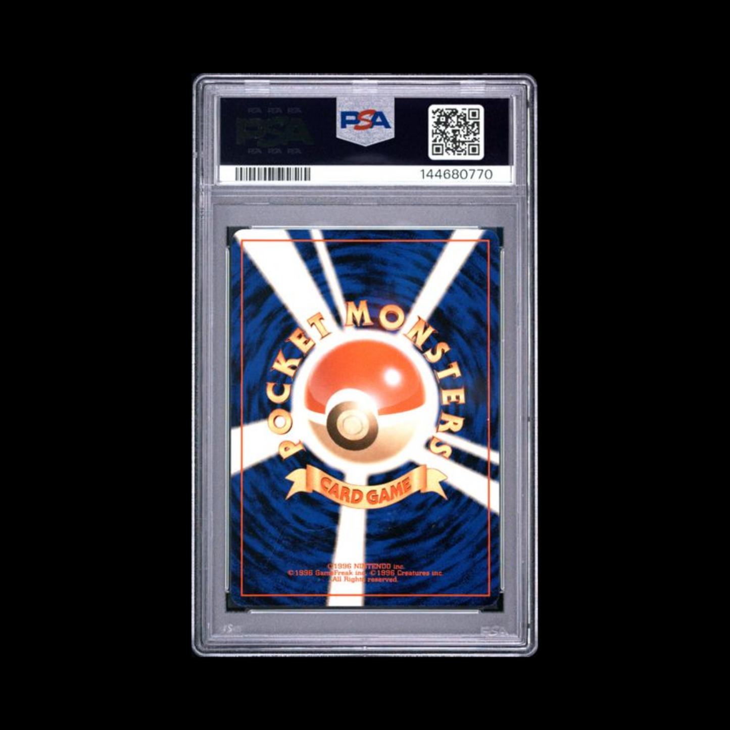 Pokemon JP Slab Typhlosion 157 Holo PSA 9 Mint 1999
