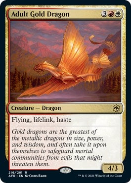 Adult Gold Dragon (216) (AFR)