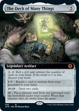 The Deck of Many Things (Extended Art) (392) (AFR)