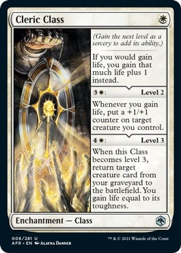 Cleric Class (6) (AFR)
