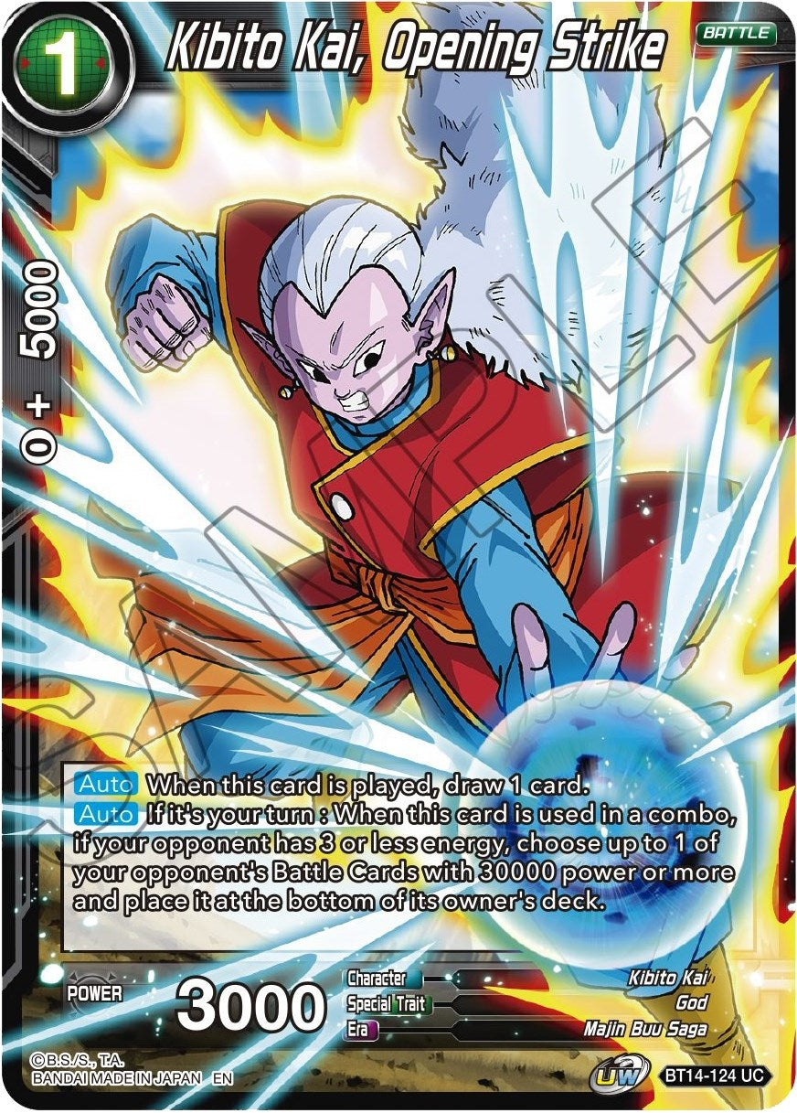 Kibito Kai, Opening Strike (BT14-124) (Cross Spirits) (DBS-B14)
