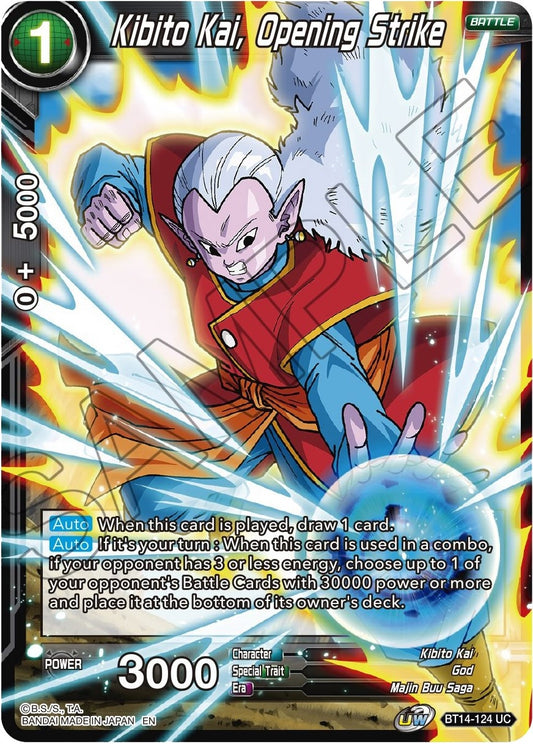 Kibito Kai, Opening Strike (BT14-124) (Cross Spirits) (DBS-B14)