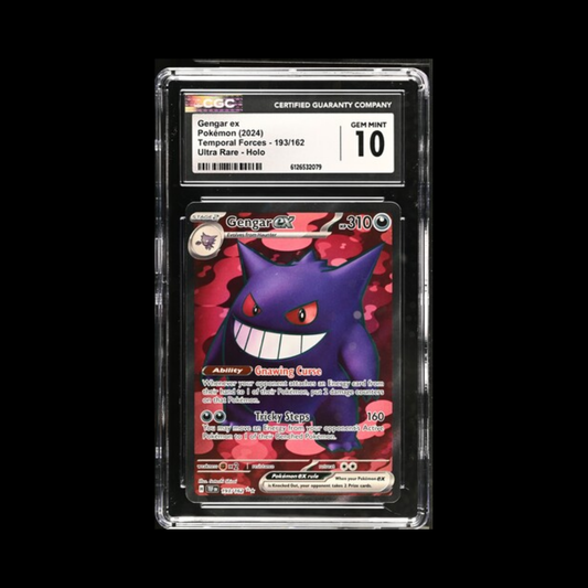 Pokemon Slab Gengar EX 193 CGC 10 Gem Mint 2024