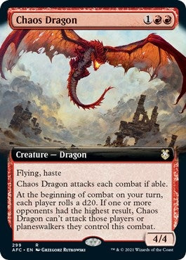Chaos Dragon (Extended Art) (299) (AFC)