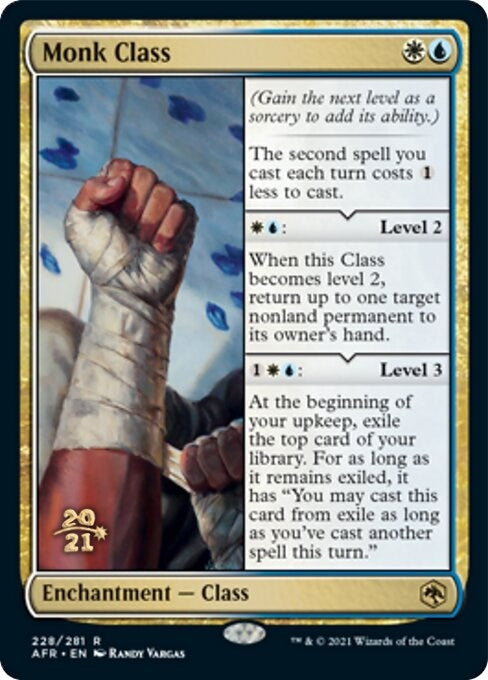 Monk Class (228) (PRE)